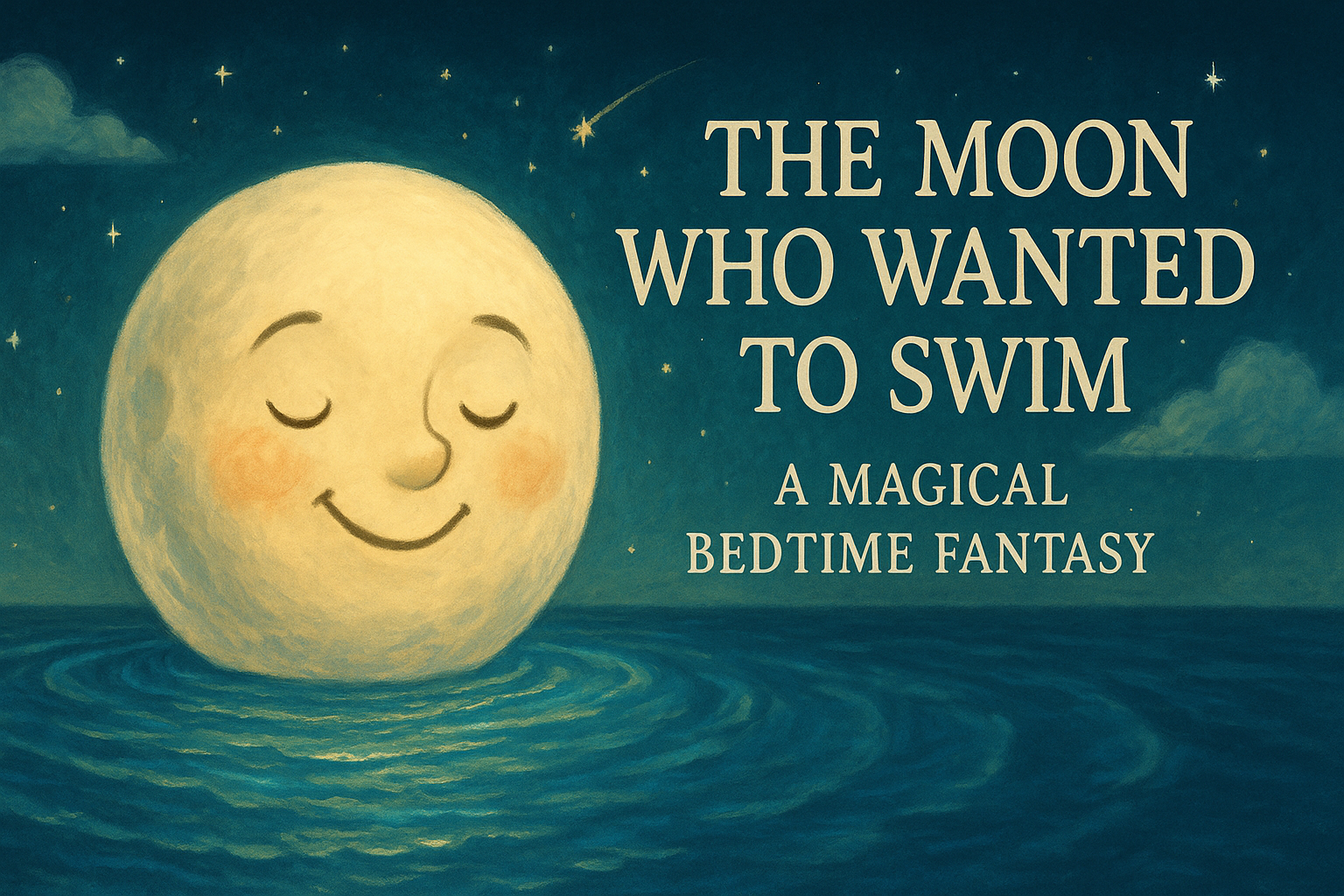 moon wanted swim